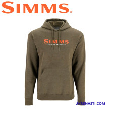 Худи Simms Logo Hoody Military Heather размер S